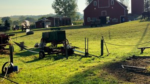 22 reactions | A Horse Power unit set up to power a threshing machine | Mike At Reeves Restoration | Facebook