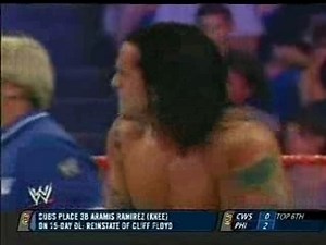 Carlito vs. CM Punk - WWE Draft 2007