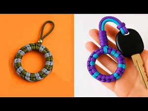 Learn easy steps to make keychain knots everyone loves and that are trending