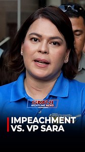 Iginiit ni Vice President Sara Duterte na walang ebidensiya ang impeachment complaint na inendorso ng Akbayan, at bahagi lamang ito ng pampulitikang hakbang laban sa kanya.| via Jayson Rubrico | Nightline News