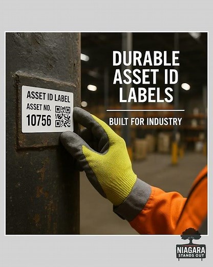Industrial & Asset ID Labels — Durable Barcode Labels Canada