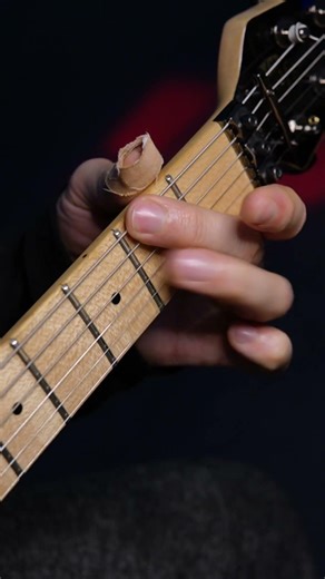 Crunchy or what?! A5 / F# (means a normal A5 power chord with F# as bass note) #metalguitar