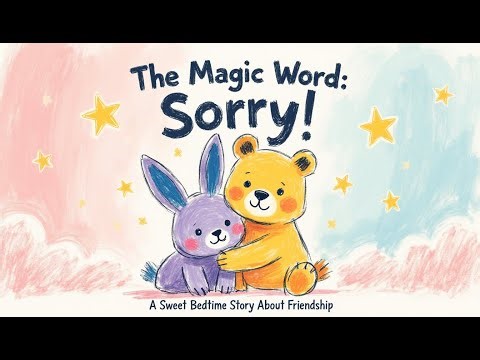 The Magic Word: Sorry! A Sweet Bedtime Story About Friendship