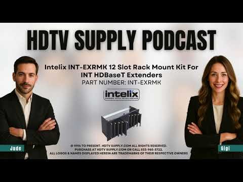 Intelix INT-EXRMK 12 Slot Rack Mount Kit For INT HDBaseT Extenders