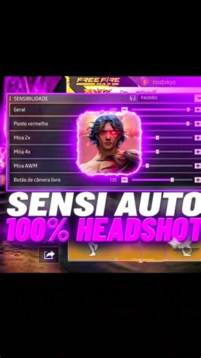 M1887 Headshot Trick | Best⚡Auto Headshort Sensitivity | #freefire #headshorttrick