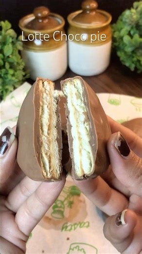 Homemade Lotte Choco Pie 😍🍫#youtubeshorts #jasnavfoodie #chocopie