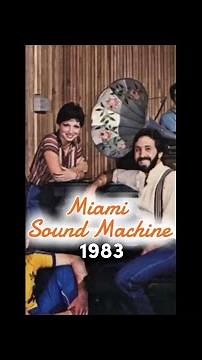 Florida Vintage: Gloria & Emilio Estefan in 1983 during early days of Miami Sound Machine