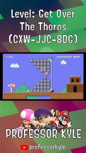 Kyle Shorts: Get Over The Thorns #supermariomaker2 #mariomaker2 #mariomaker #mario #toadette