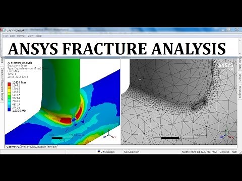 Ansys Workbench l Fracture Analysis l Stress Intensity Factors for Different Fracture Modes l GRS l