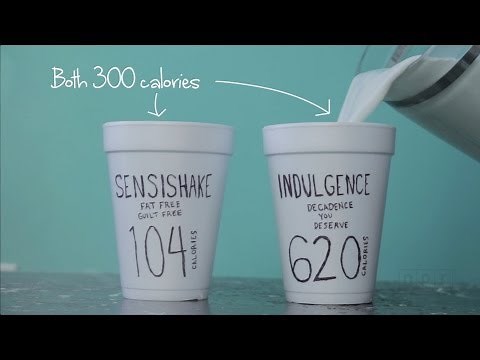 A Milkshake Experiment