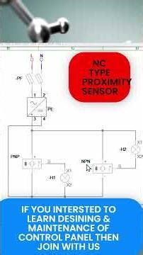 Do You Know About NC-Type Proximity Sensors, Function of Sensor. #proximitysensor #sensors #foryou