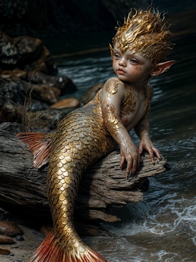 Meet the Cutest Mermaid You'll Ever See!
