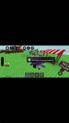 Trading a mimic #Steal abrainrot #grow a garden , Please subscribe ❤️