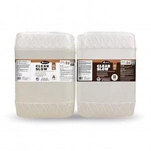 Alumilite Clear Slow Casting Resin (appx 4 lbs Part A + appx 4 lbs Part B) for Enhanced Woodturning, Mirror-Like Finish with Crystal-Clear Perfection, Rapid Curing, and Polishing Coat