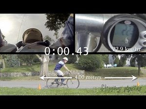 Introductory Uniformly Accelerated Motion Problem - A Braking Bicycle