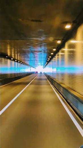 The Golden Tunnel of Blue Radiance🔻#golden #tunnel #blue #radiance