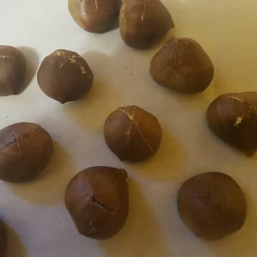 How to roast Chestnuts in the oven.