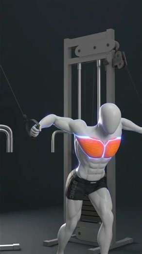 Sculpt Your Chest: The Ultimate Cable Crossover Guide Chest Workout Cable Crossover body workout 💯.