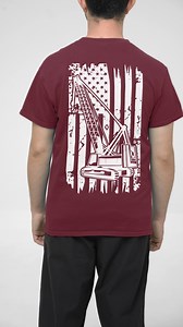 Introducing the American Crane Operator T-Shirt – Where Pride Meets...