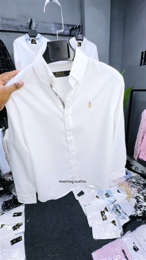 Classic White Solid shirt ⚜️🤍 | Stock Limited order now | Wp -01606092099 inbox 📥 for order #solid #white #foryoupage #trendy #viral