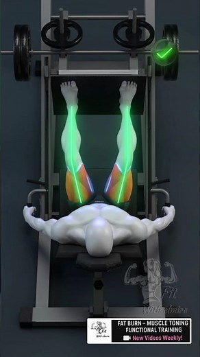 Leg Press – Correct vs Wrong Form 🔥 | Master This Leg Day Essential ‪@FitWithelmira‬