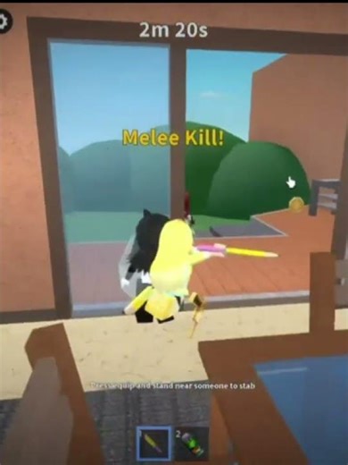Murderer round! #robloxgame #viral #shorts #explorepage #teamwork #mm2