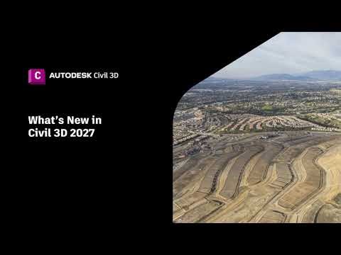 What’s New in Civil 3D 2027