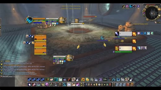 眼花缭乱的流星陨落--WLK三鹌鹑33竞技场