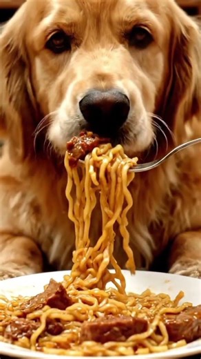 Relaxing Dog ASMR: Noodle Edition #asmr