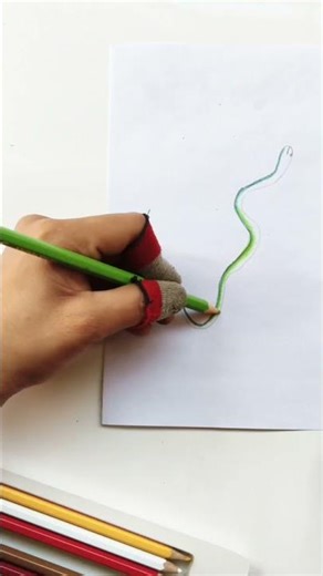 realistic snake drawing@bulbul easy art's # pencil sketching #3d & realistic drawing