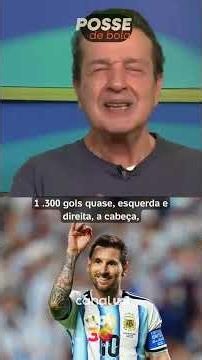 THE COMPARISON BETWEEN MESSI AND PELÉ IS INEVITABLE, BUT THE KING IS THE KING, SAYS JUCA KFOURI