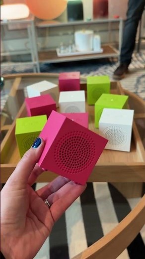 These new Kallsup Bluetooth speakers from Ikea are small, but mighty in numbers. #CES2026