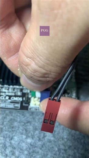 Front Panel Connectors Guide How to Connect Front Panel to Gigabyte H110 Motherboard #shorts #pgg