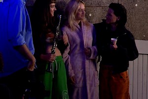 Veerle Baetens op filmset met eigen dochter in Antwerpse film