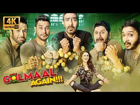 GOLMAAL AGAIN - Full Movie [4K] | Ajay Devgn & Tabu | Superhit Bollywood Comedy