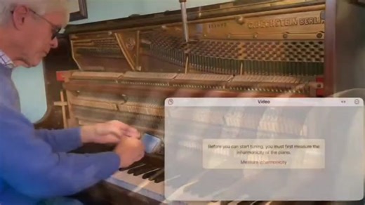 pianoscope 调律软件部分功能简介（中文字幕）