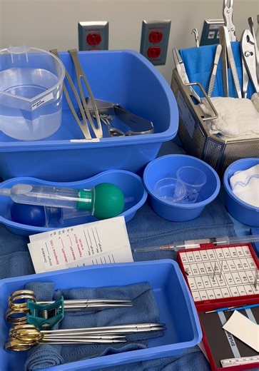 Today's Surgical Set Up Process