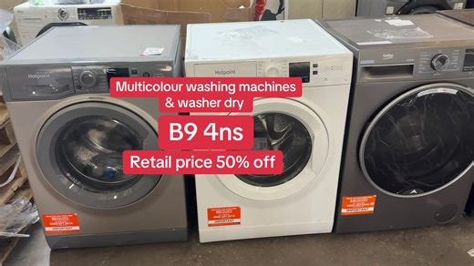 Discount Washing Machines: Beko, Hotpoint, Samsung, LG