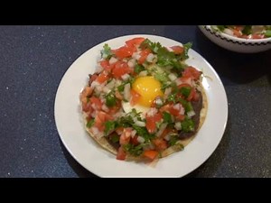 Easy Juevos Rancheros Traditional Mexican Fried Egg Breakfast Step By Step Chef
