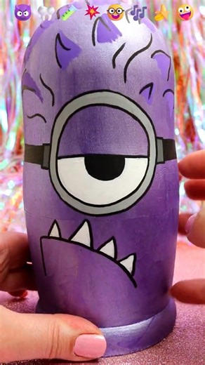 ASMR UNBOXING Minions Nesting Dolls Review❤️#shorts #asmr #minions #funny #trending #squishy #viral