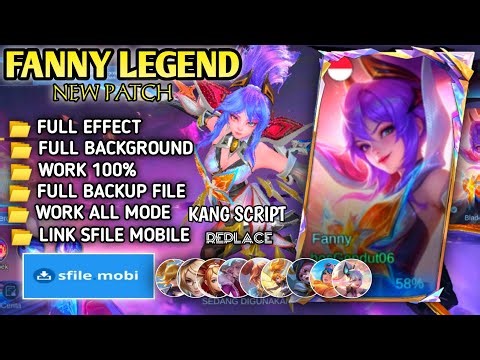 UPDATE! Script Skin Fanny Legend - Galactic Starhawk No Password | Full Effect Voice | Patch Terbaru