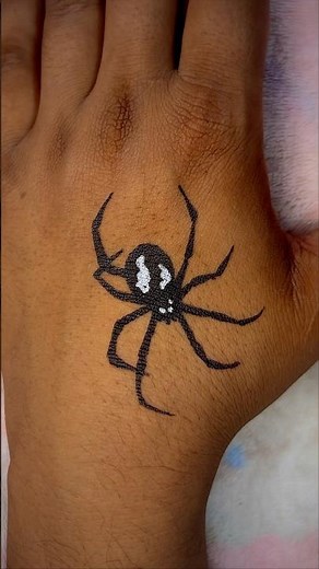 Spiderman 😍🔥 on My Wrist! Temporary Tattoo idea | Gel pen art…..#tattoo #art