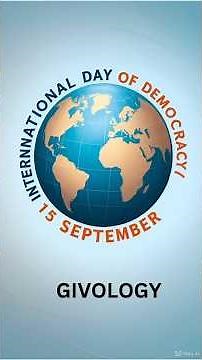 International Day of Democracy What is Democracy and Why It Matters / اليوم الدولي للديموقراطية