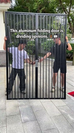 Ultra-Slim Frame, Smooth Sliding | Foldable Security Screen Door