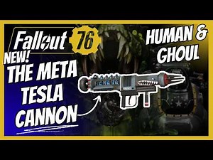 The Meta Tesla Connon Build For Daily Use & Full Raids Human & Ghoul Fallout 76