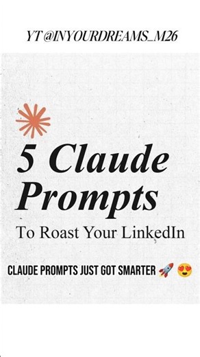 Upgrade Your LinkedIn With Claude AI🚀