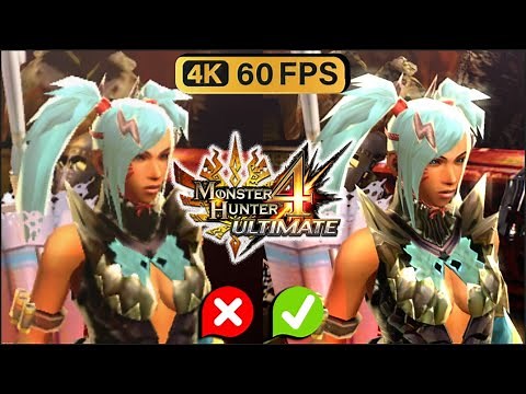How to Play Monster Hunter 4 Ultimate in PC 4KHD/60FPS | How to Download HD Texture Pack + Settings