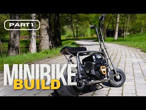 Minibike build - Part 1 - how to build a minibike - DIY project