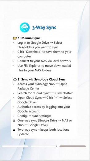 ☁️ How to Sync Google Drive to Your NAS #googledrive #nas #networksolutions