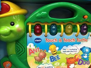 educational toys - VTech Touch and Teach Turtle